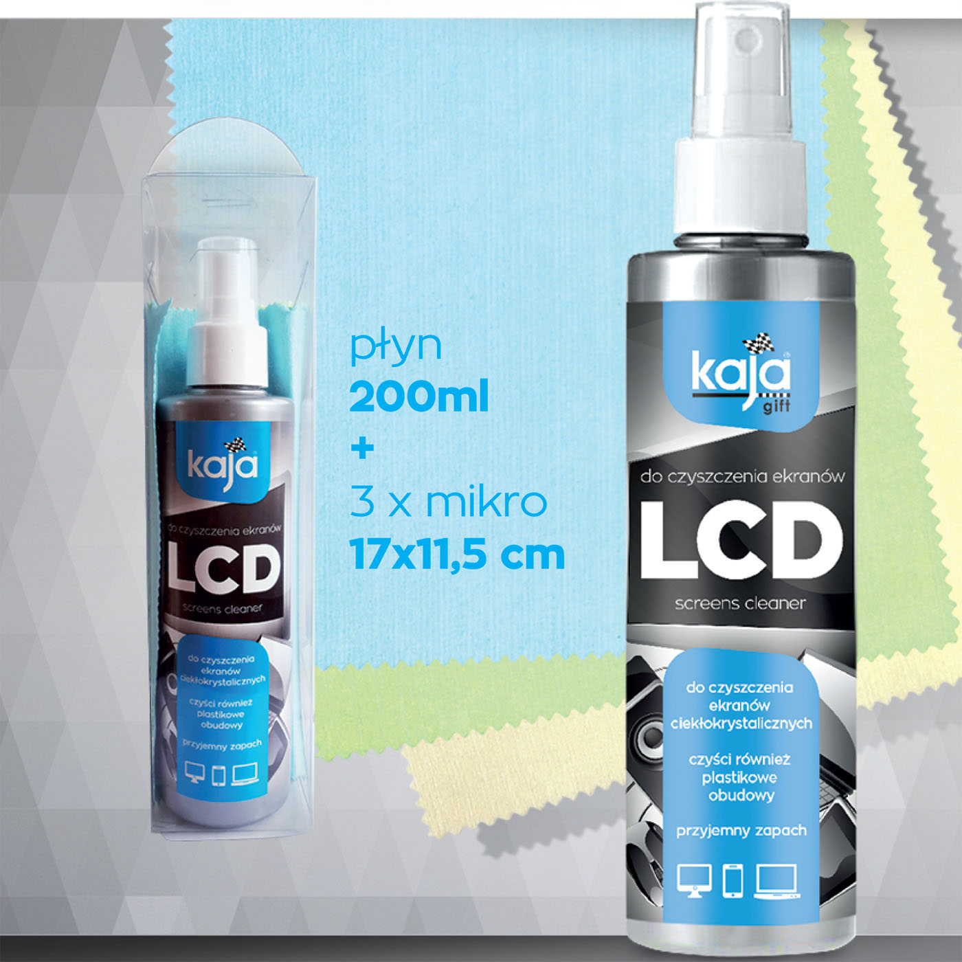 LCD cleaner set